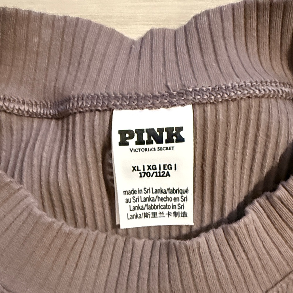 PINK Victoria's Secret Brown Long Sleeve Dress - Picture 6 of 6